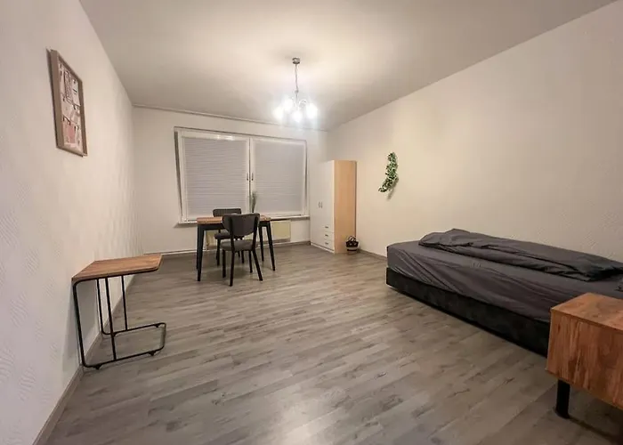 Livemore24 - 5 In Wlan - Smart-tv - 24-7 Check-in Und Kueche Appartamento Duisburgo